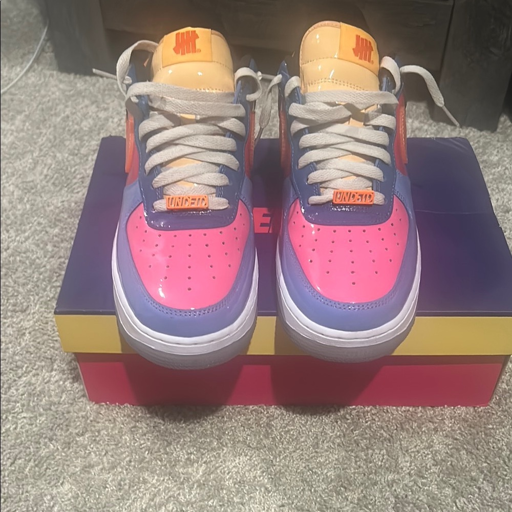 Nike Multicolor Sneakers - Pink, Orange, Blue